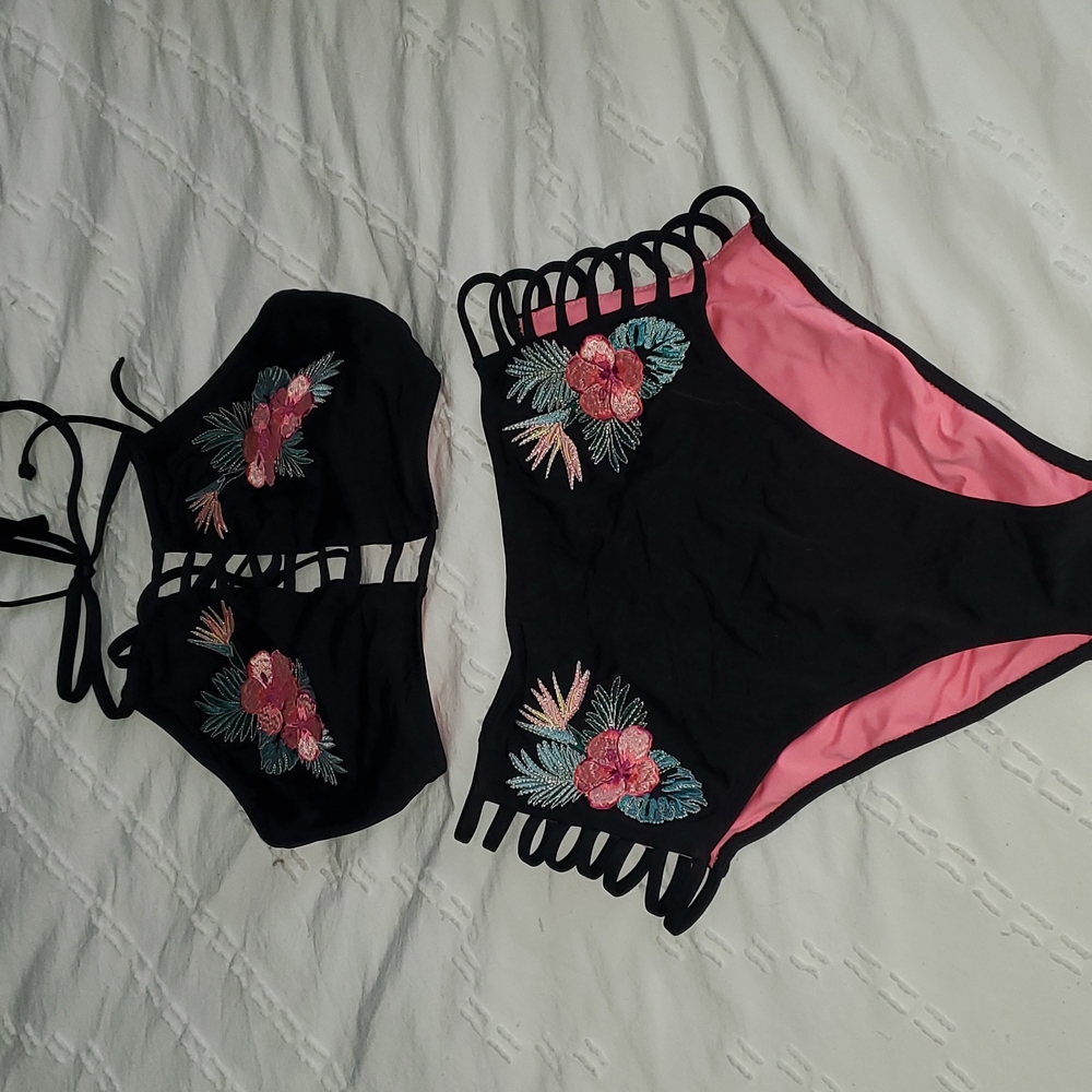 VS two piece swim